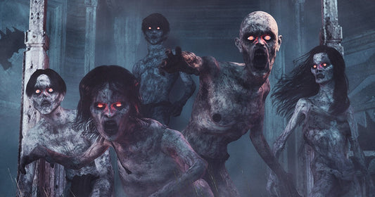 Bleeding, Blending, An Ending With The Living Dead by Steven Holding